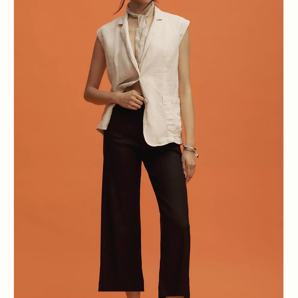 Colette Black Wide-Leg pants